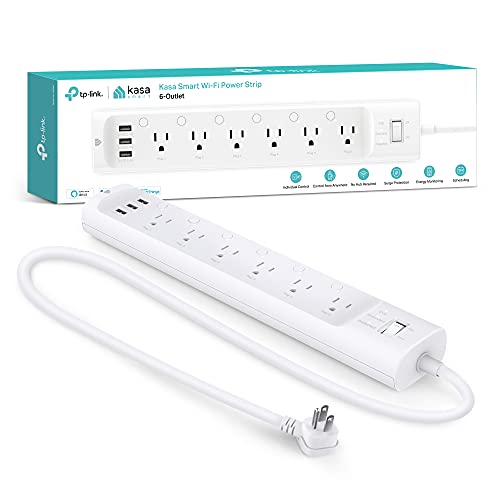 Kasa Smart Power Strip HS300 with 6 Outlets, Surge Protection & USB Charging