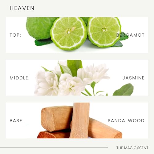THE MAGIC SCENT Heaven Diffuser Oil 8.5 Fl Oz - Natural Aroma Oil for Home & Spa