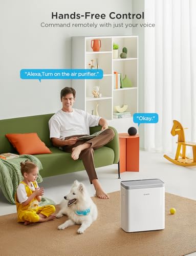 GoveeLife Smart Air Purifier with Sensor for Large Rooms, Covers 1046 ft²