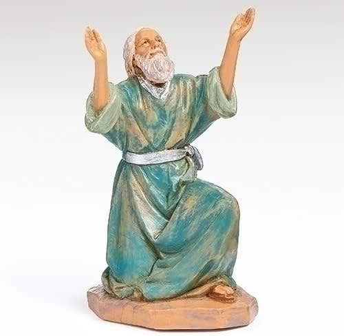 Fontanini by Roman Inc | Simeon Prophet Nativity Figure - Hand Sculpted & Painted, 5" Tall