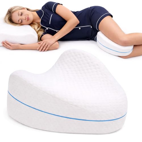 Contour Legacy Leg & Knee Foam Support Pillow for Side Sleepers - 1 Pack