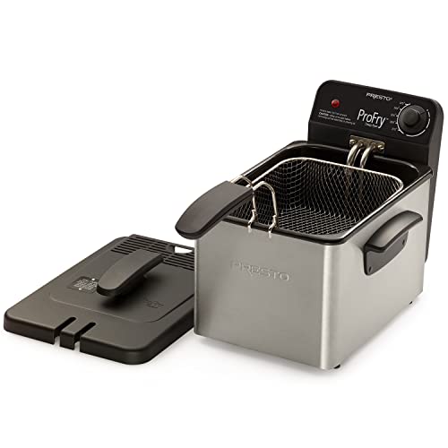 Deep Fryer with Stainless Steel Immersion Element - 8-Cup Capacity - Fryer Variation