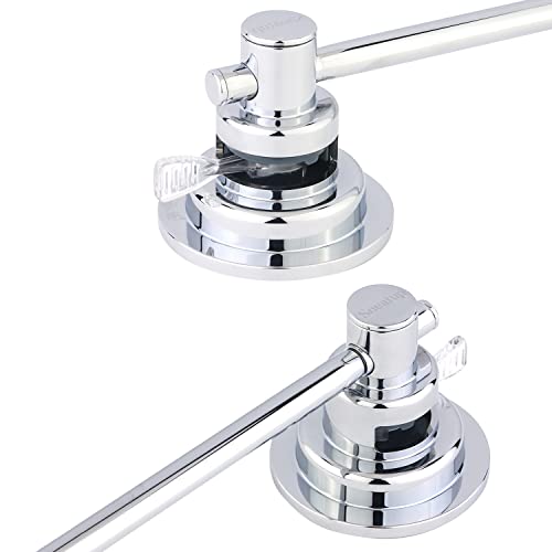 Sneckup Extendable Stainless Steel Towel Bar - 17-29 Inches, Chrome Plating