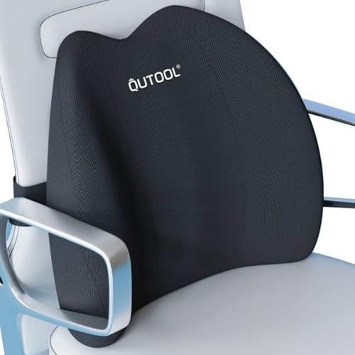 QUTOOL Lumbar Support Pillow for Office & Car Seat Pressure Relief