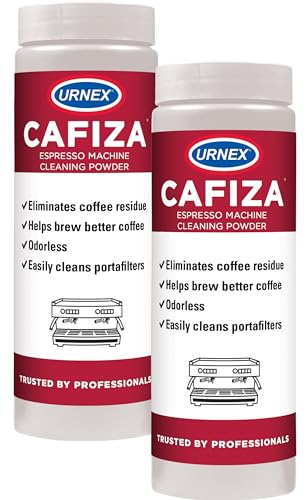 Urnex Cafiza Professional Espresso Machine Cleaning Powder 566g Pack of 2 - Made in USA