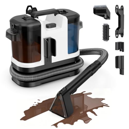 Yoomie Portable Carpet & Upholstery Cleaner Machine - White