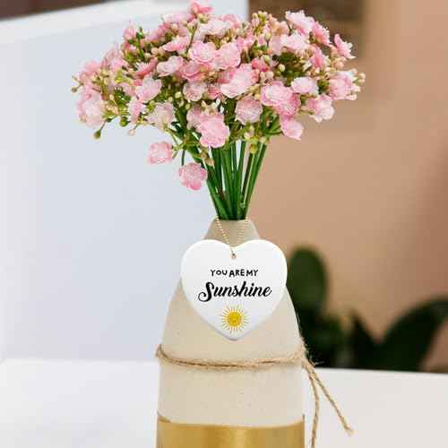 You Are My Sunshine Ceramic Keepsake Ornament - Sunshine Gifts for Women, Friends, Family & Teachers - Thinking of You Hugs Gifts