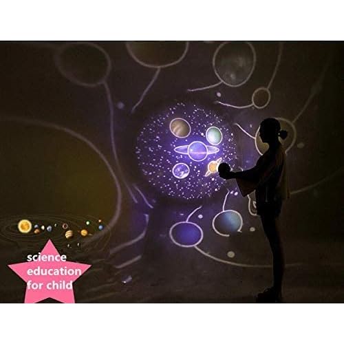 TOURACE Solar System Projector, Star Night Light for Kids, Planet Toys, Space Light, Universe Project?r, Space Lamp, Teen boy Girl Bedroom, Planets Toy, Planetarium Projector, Boys Gift, Christmas.