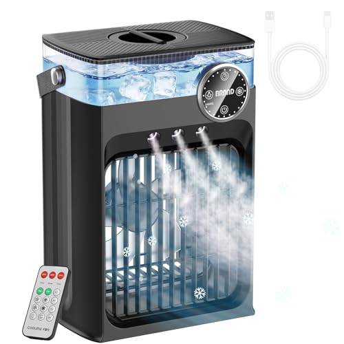 2026 New Portable Air Conditioners, 4 in 1 Evaporative Cooler with