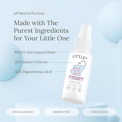 Baby Surface & Toy Cleaner Spray - Alcohol-Free HOCl, 2 oz