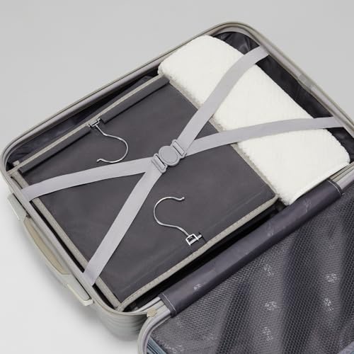 YOUDENOVA Hanging Closet Organizer 6-Shelf Storage Grey - 2 Pack
