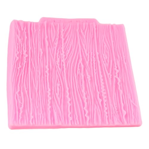 QDMOLDS Style D Wood Grain Tree Bark Silicone Mold for Cake Decorating