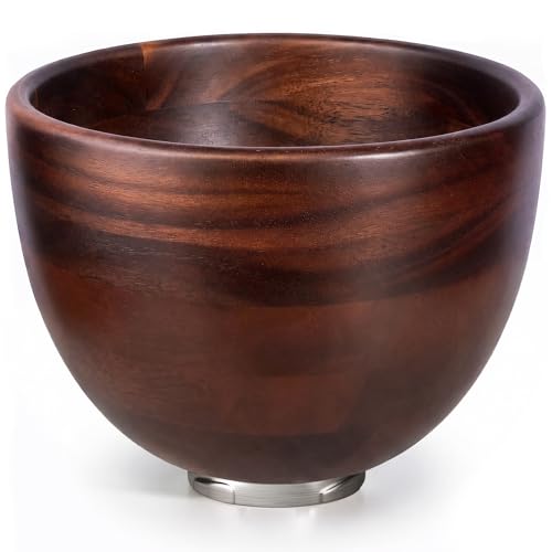 Acacia Wood Mixing Bowl for KitchenAid 5QT Mixers - 5 Quart Tilt-Head Compatible