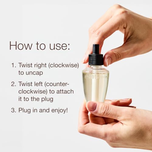 Bath & Body Works Wallflowers Refills Leaves Scent 4 Pack - 0.8 Fl Oz Each