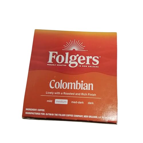 Folgers Colombian Coffee K-Cups for Keurig - Medium Roast, 72 Count