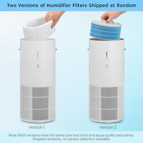 AIRTHEREAL 2-in-1 Air Purifier & Humidifier for Large Room Up to 1200