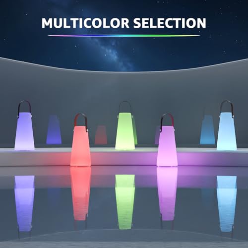 Rechargeable Outdoor Lantern RGB-A Waterproof Portable Camping & Patio Light