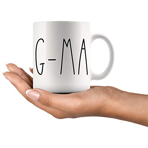 Moon9xx G-Ma Mug 11oz Gifts for Christmas Birthday Mother’s Day Father’s Day