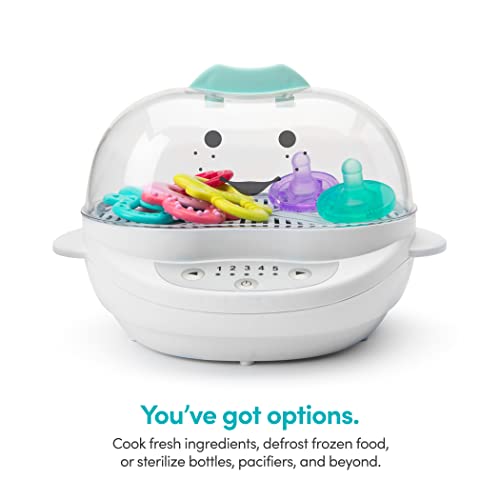 NutriBullet Baby Turbo Food Steamer with Sterilizer - 10.63 x 7.21 x 7.56 inches