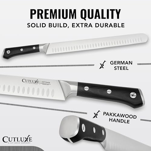 Brisket Knife - 12-Inch Carving & Slicing Knife for Meat & BBQ - Cutluxe