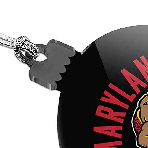 GRAPHICS & MORE Maryland Terrapin Acrylic Christmas Tree Holiday Ornament