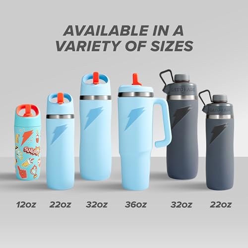 Insulated Stainless Steel Water Bottle 22oz with Twist Cap - White