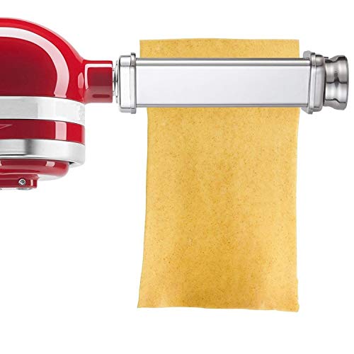 GVODE Pasta Roller Attachment for KitchenAid Stand Mixer - 8 Adjustable Settings