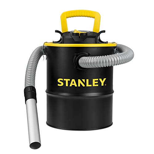 Stanley SL-18184 Ash Vacuum Cleaner 4 Gal 4 Peak HP Portable Fireplace & Barbecue Ash Vac