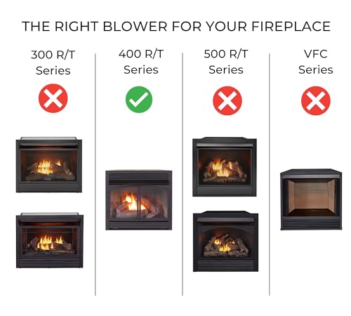 Fireplace Blower Fan Kit for Duluth Forge, ProCom & Bluegrass Living Inserts