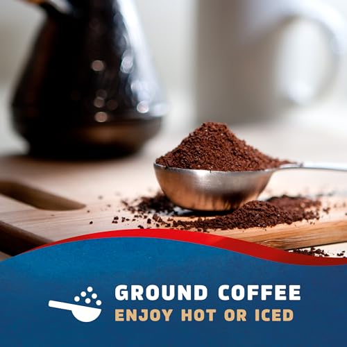 Decaf Ground Coffee - Medium Roast, 12oz Bags, Pack of 6