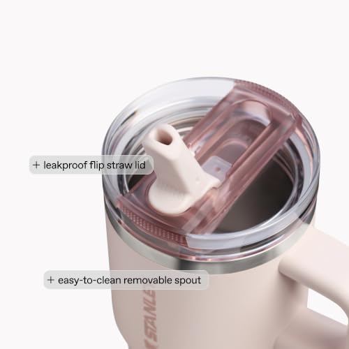 Stanley Quencher ProTour Flip Straw Tumbler 64 oz Black 2.0 - Leakproof & Insulated
