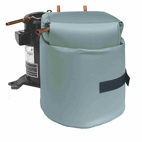 Universal Air Conditioner Compressor Sound Blanket - Noise Reduction Wrap for Up to 60,000 BTU