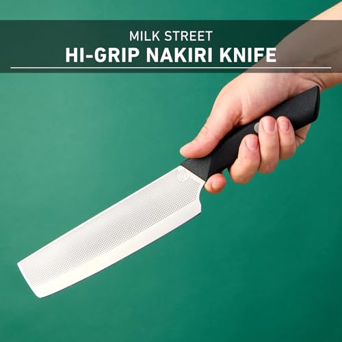 Christopher Kimball Milk Street 6.75-Inch Nakiri Knife - German Steel Vegetable Chef Knife for Home Kitchen
