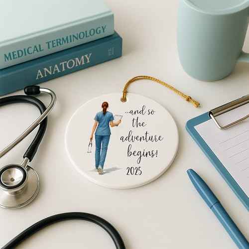 Nursing 2025 Graduation Gift, Nurse Ornament, Nurse Gifts For Women, Nurses Christmas Gifts, Nurse Appreciation Gifts For Women, New Nurse Gift, Christmas Gifts for Nurses