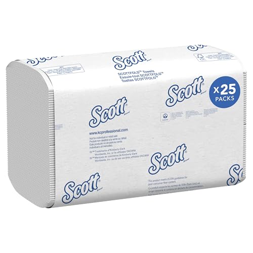 Case of Scott Professional Scottfold Multifold Paper Towels - 25 Packs, 175 Sheets Each