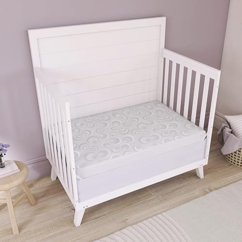 Dream On Me Breathable 2-in-1 Portable Mini Crib Mattress with Waterproof Cover