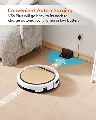 ILIFE V5s Plus Robot Vacuum and Mop Combo - Gold | Smart App & Voice Control