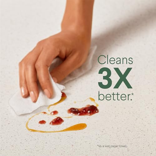 Disinfecting Cleaning Wipes with Crisp Lemon Scent - Bleach-Free, 75 Count, Pack of 6