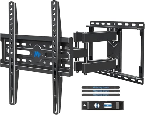 Mounting Dream Full Motion TV Wall Mount for 32-70 Inch TVs, 16" Studs, Up to 110 lbs