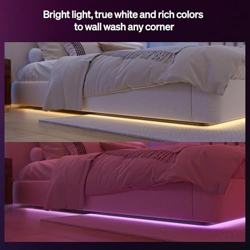 Philips Hue Flux 16-Foot RGBWWIC LED Light Strip - Color & White Ambiance, App & Voice Control