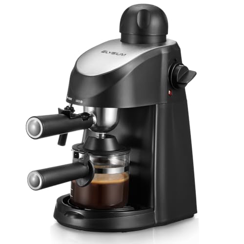 Elysium Espresso Machine with Milk Frother for Cappuccino Latte Home Use