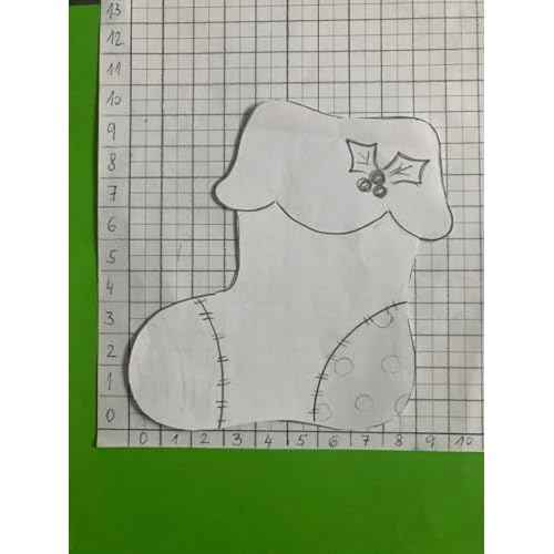 LILIAO Christmas Stocking Cookie Cutter, 4.1 inches, Stainless Steel, by J.Cookies