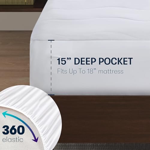 Serta Heated Mattress Pad Full Size Deep Pocket & Machine Washable