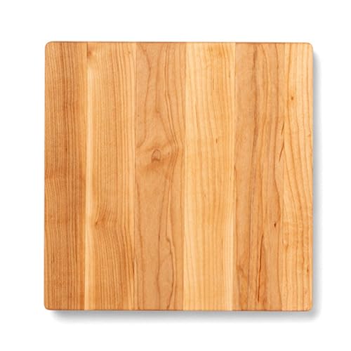 John Boos 10x10in Chop-N-Slice Maple Wooden Cutting Board with Eased Corners