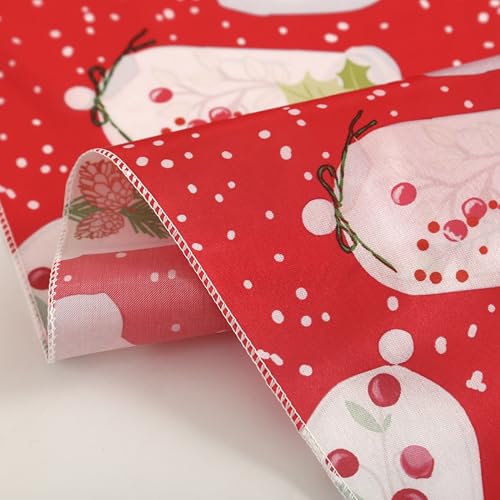 Christmas Bell Satin Table Runner 11''x 108'' Christmas Decoration - iEventStar