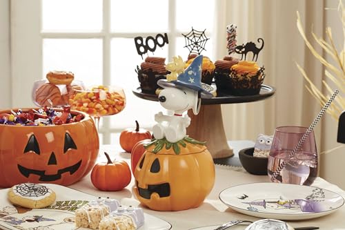 Lenox Vintage Figural Pumpkin Halloween Candy Bowl