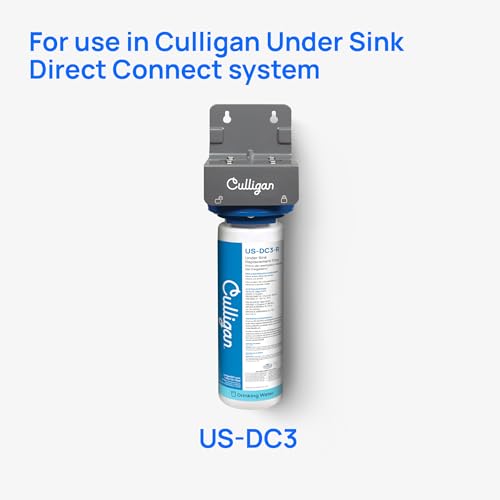 Under Sink Water Filter Cartridge 0.5 Micron Lead & Chlorine Removal - Pack of 1 (US-DC3-R)