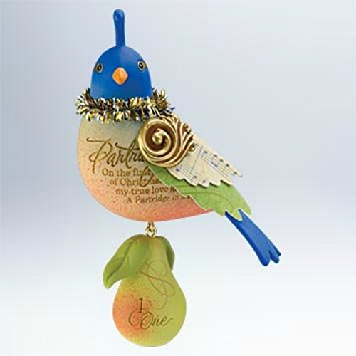 Hallmark 2011 Partridge in a Pear Tree Christmas Ornament - Holiday Decor