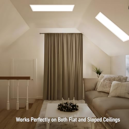LED Flat Panel Light 3W-50W Dimmable Surface Mount Ceiling Light 120-277V