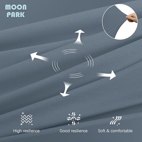 Pregnancy Pillows U Shape Full Body Maternity Pillow with Cooling Cover - Grey, 57 Inch